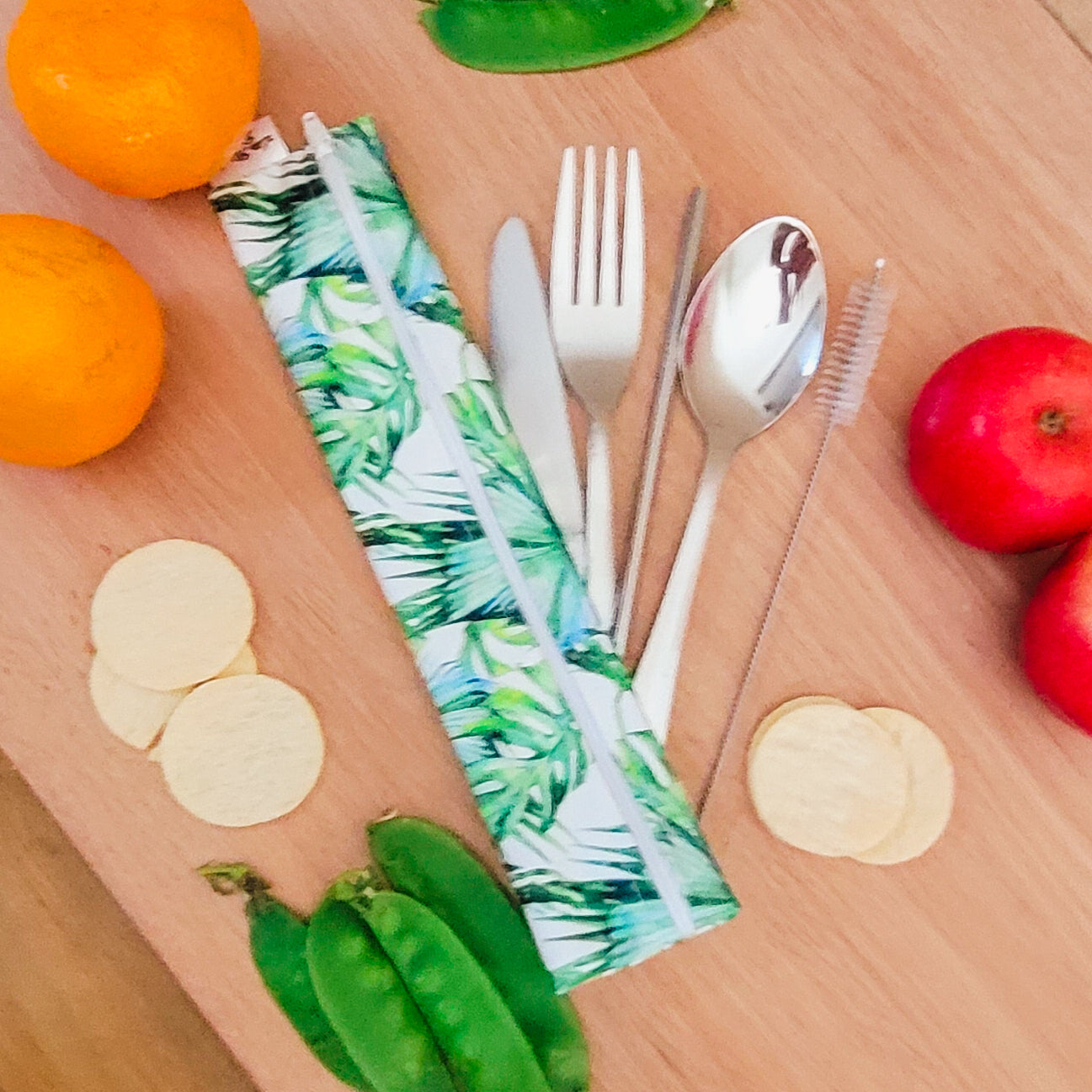 Tropical Cutlery Pouch