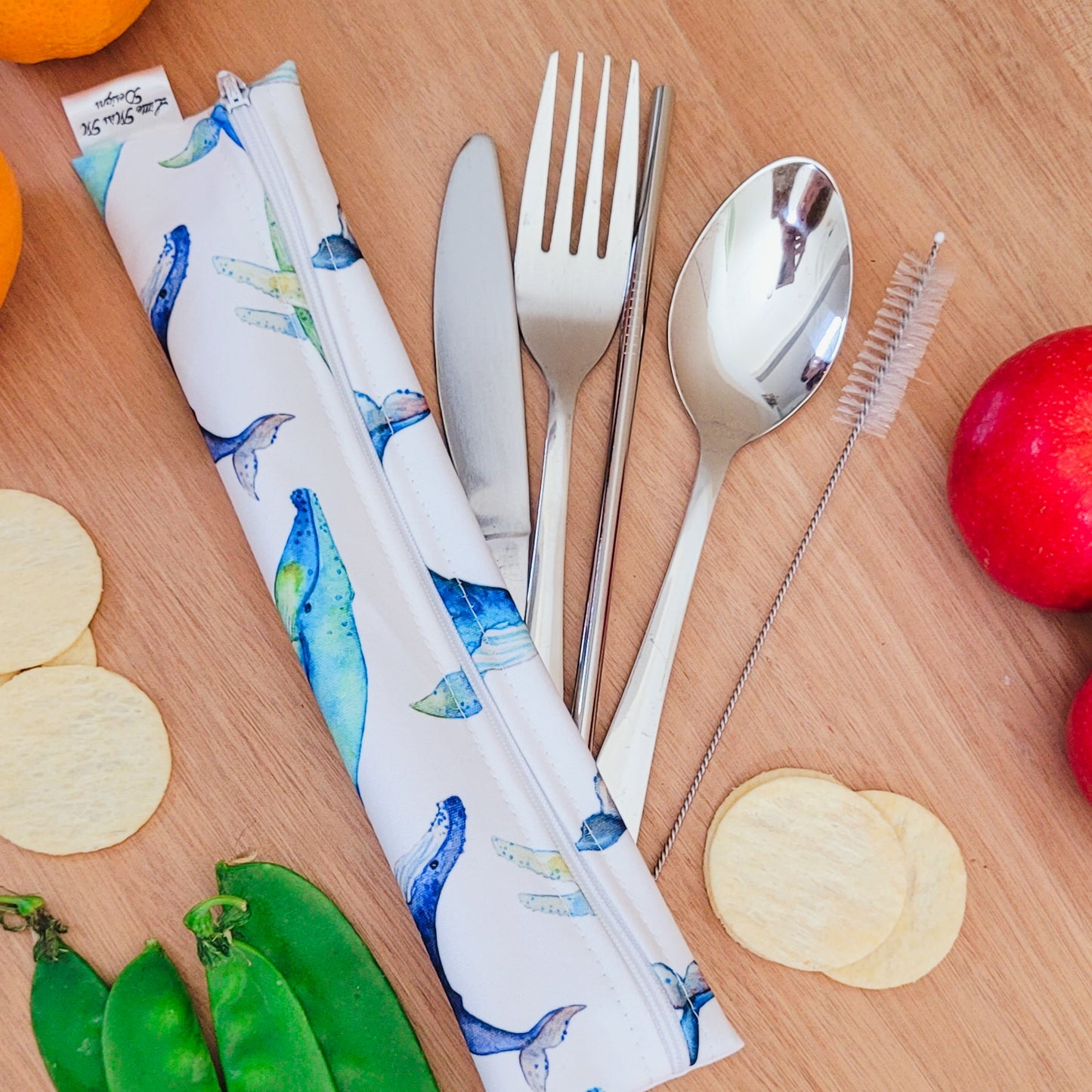 Whales Cutlery Pouch