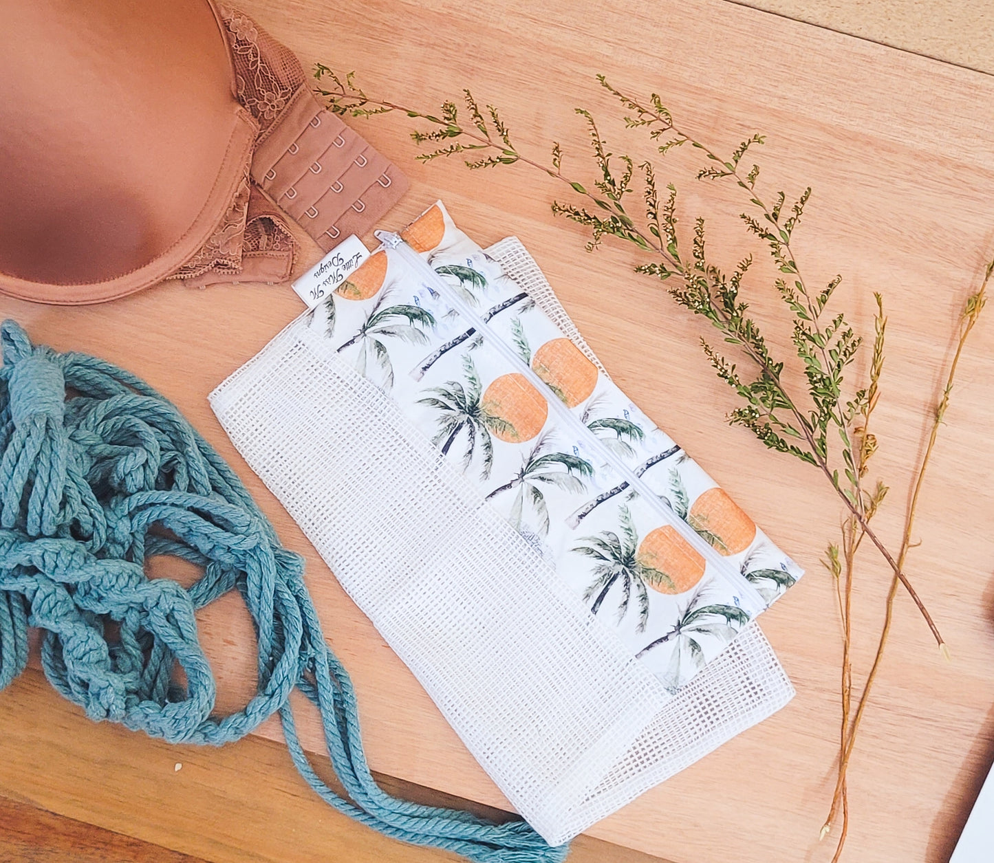 Palm Trees Produce Bag / Wash Bag