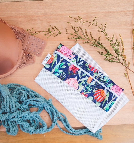 Navy Natives Produce Bag / Wash Bag