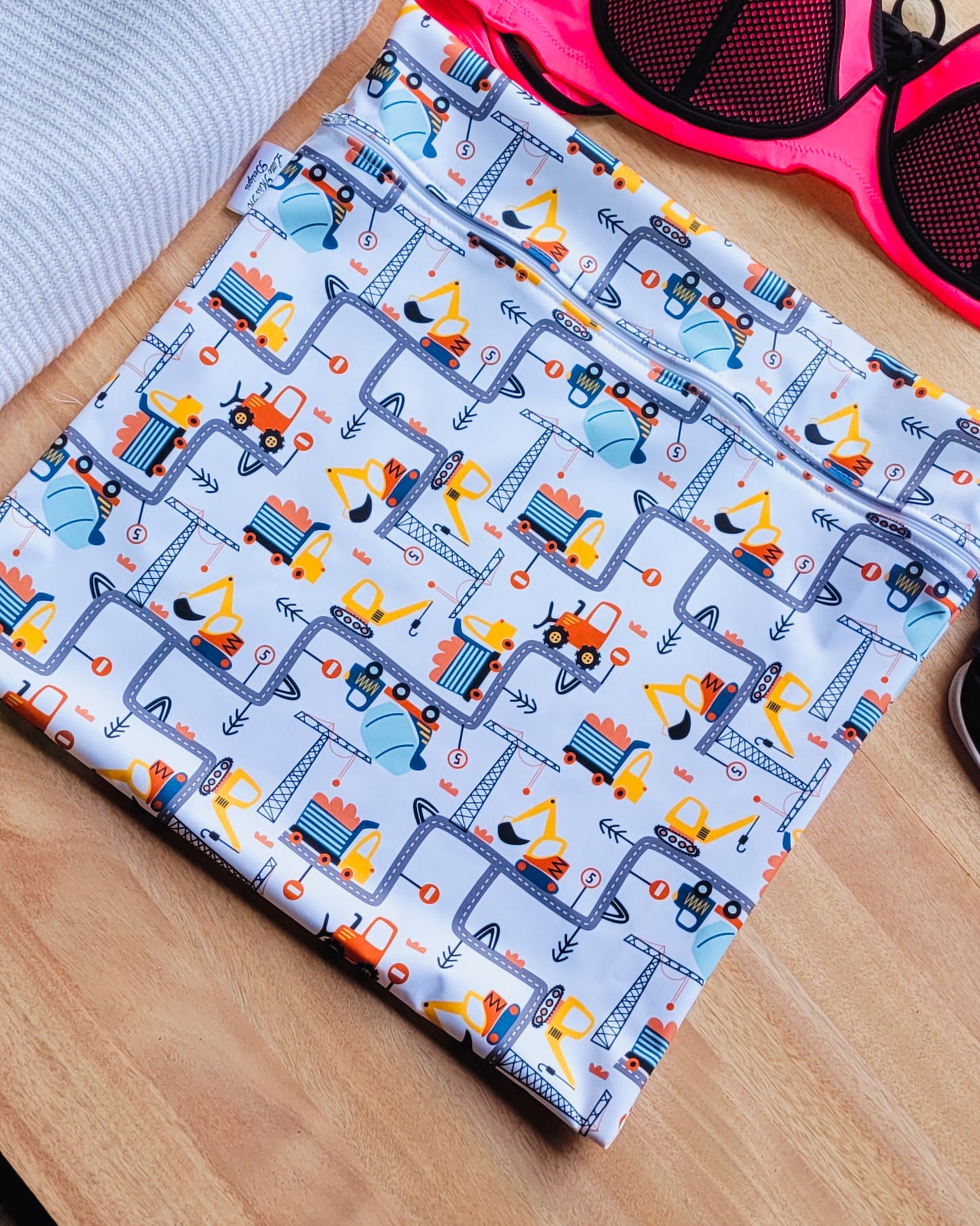 Roadworks Snack / Wet Bag