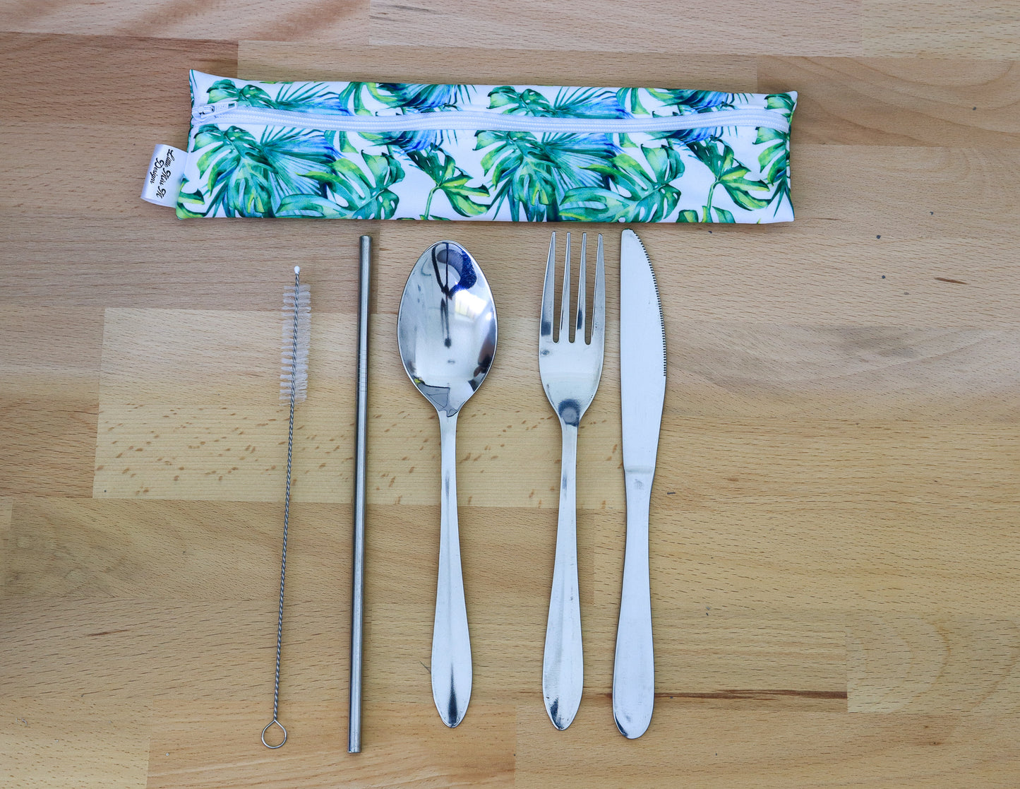 Tropical Cutlery Pouch