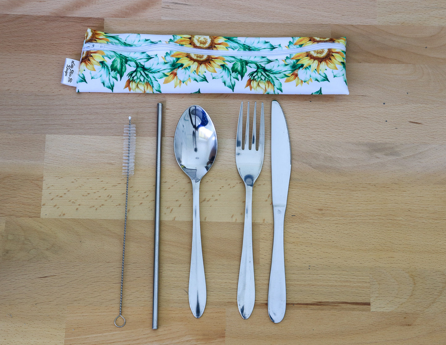 Sunflowers Cutlery Pouch