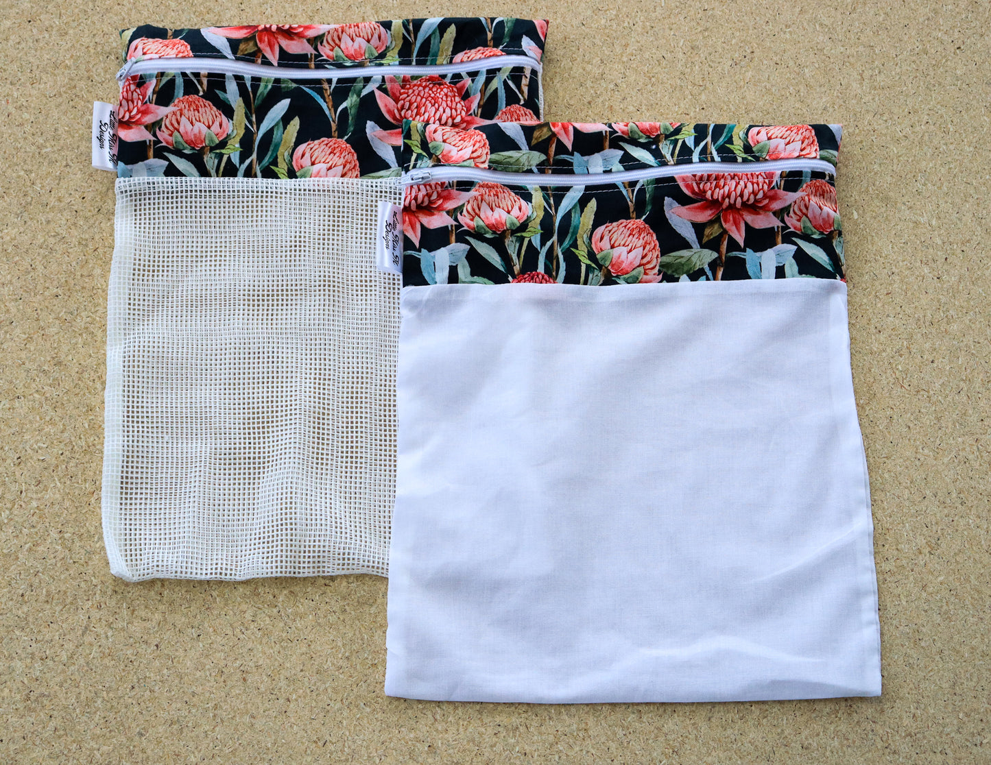 Waratah Produce Bag / Wash Bag
