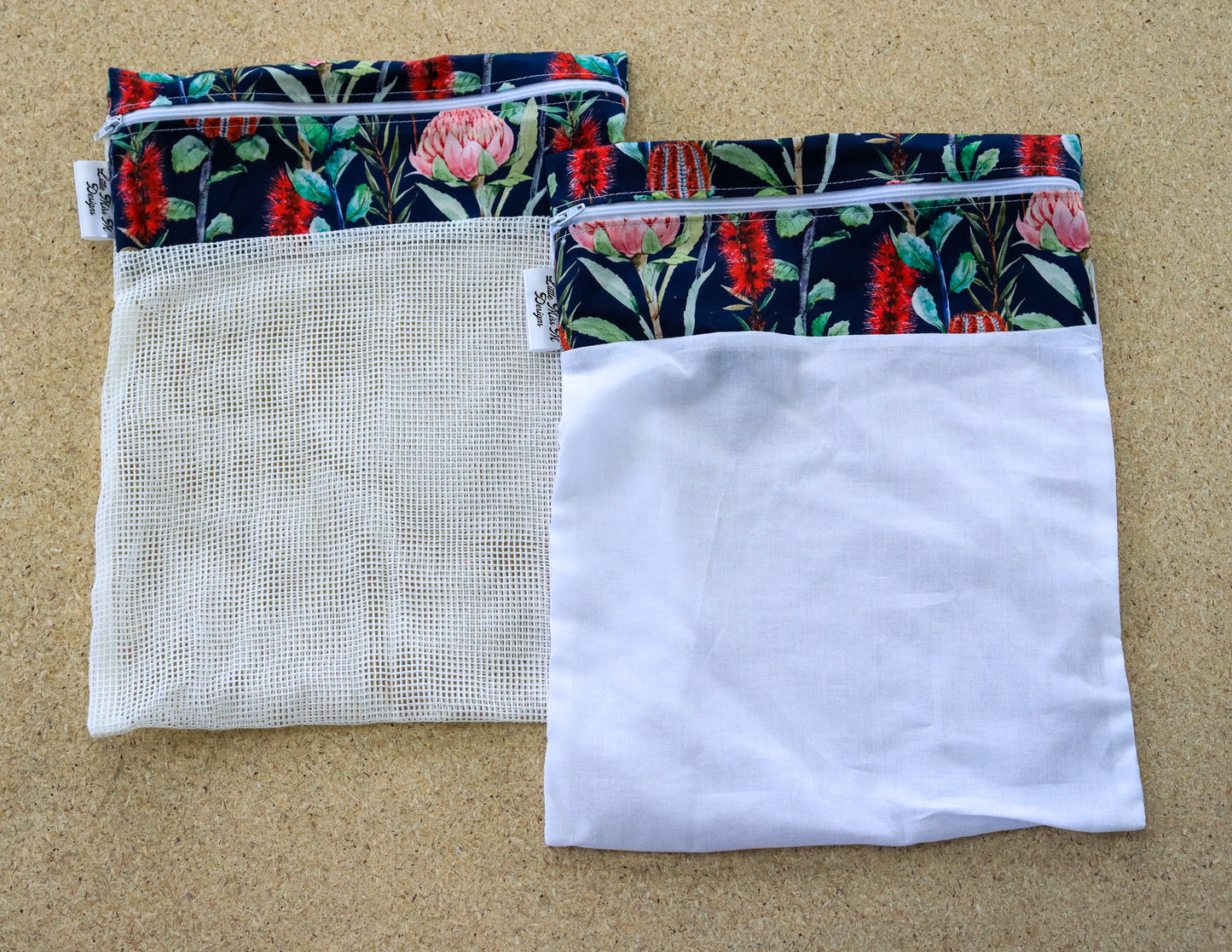 Navy Natives Produce Bag / Wash Bag