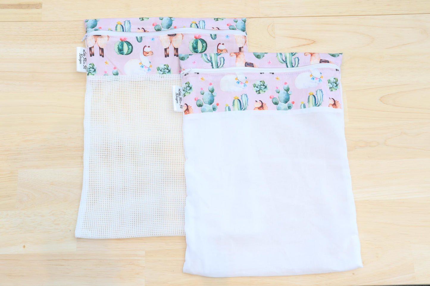 Llama & Cactus Produce Bag / Wash Bag