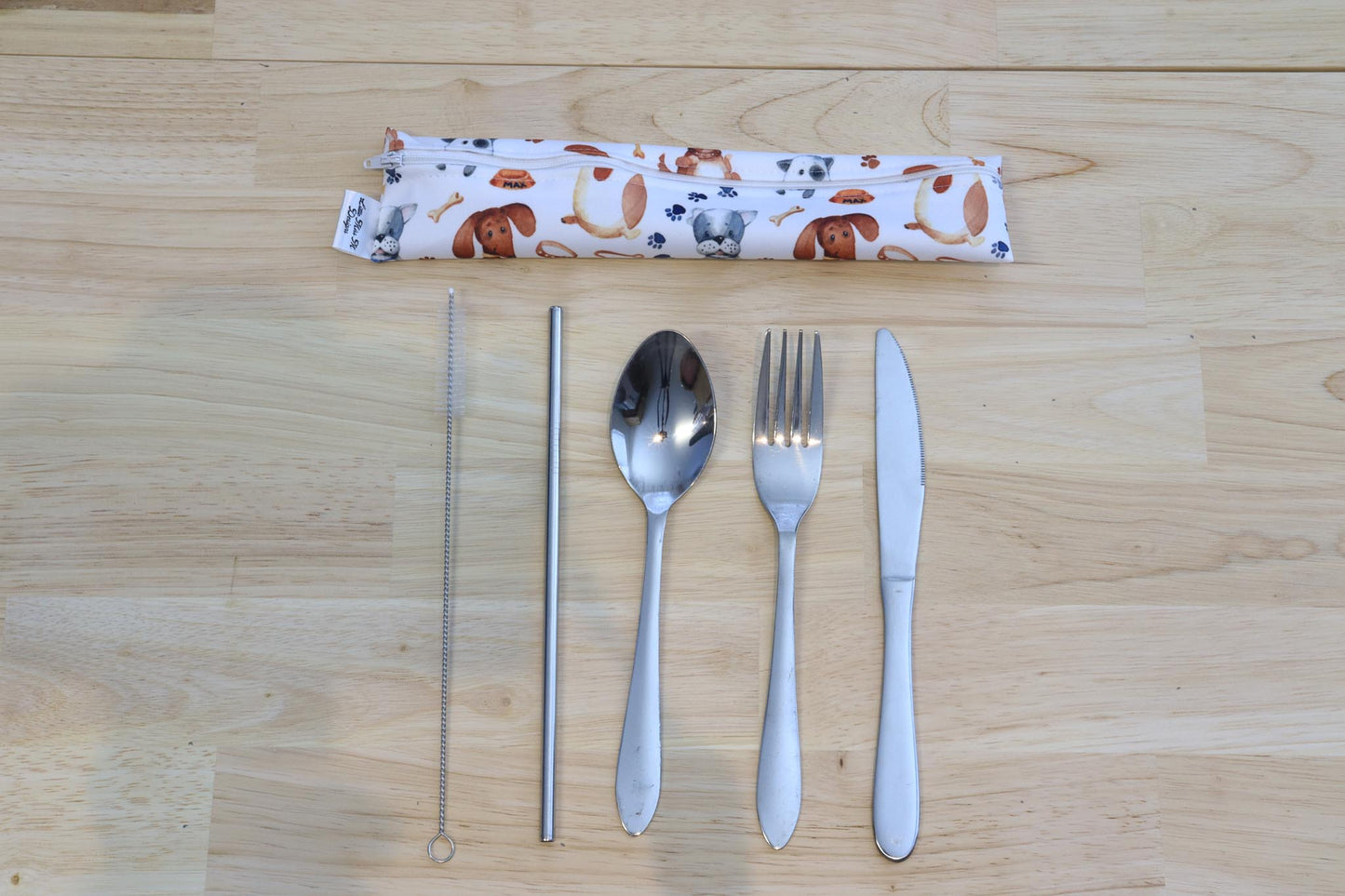 Max The Dog Cutlery Pouch