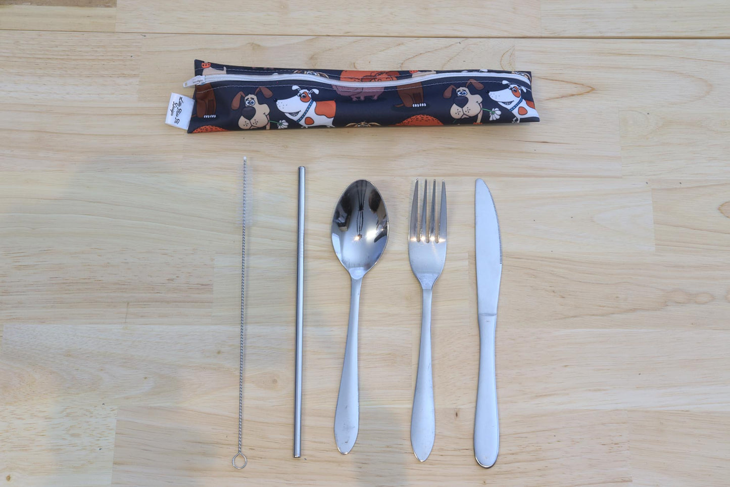 Dogs Cutlery Pouch