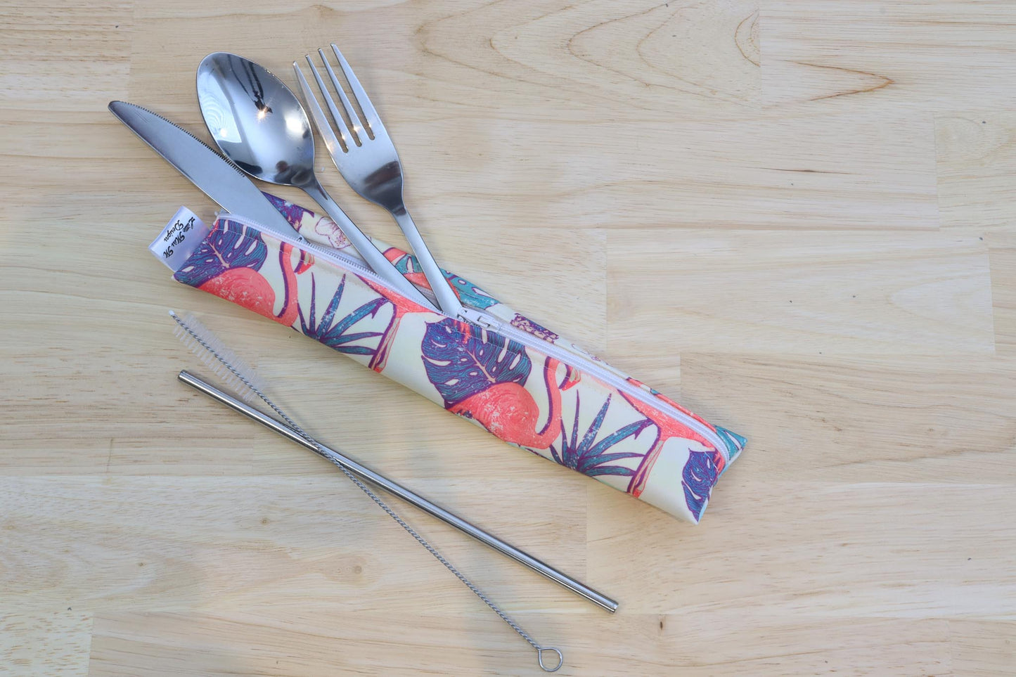 Flamingos Cutlery Pouch