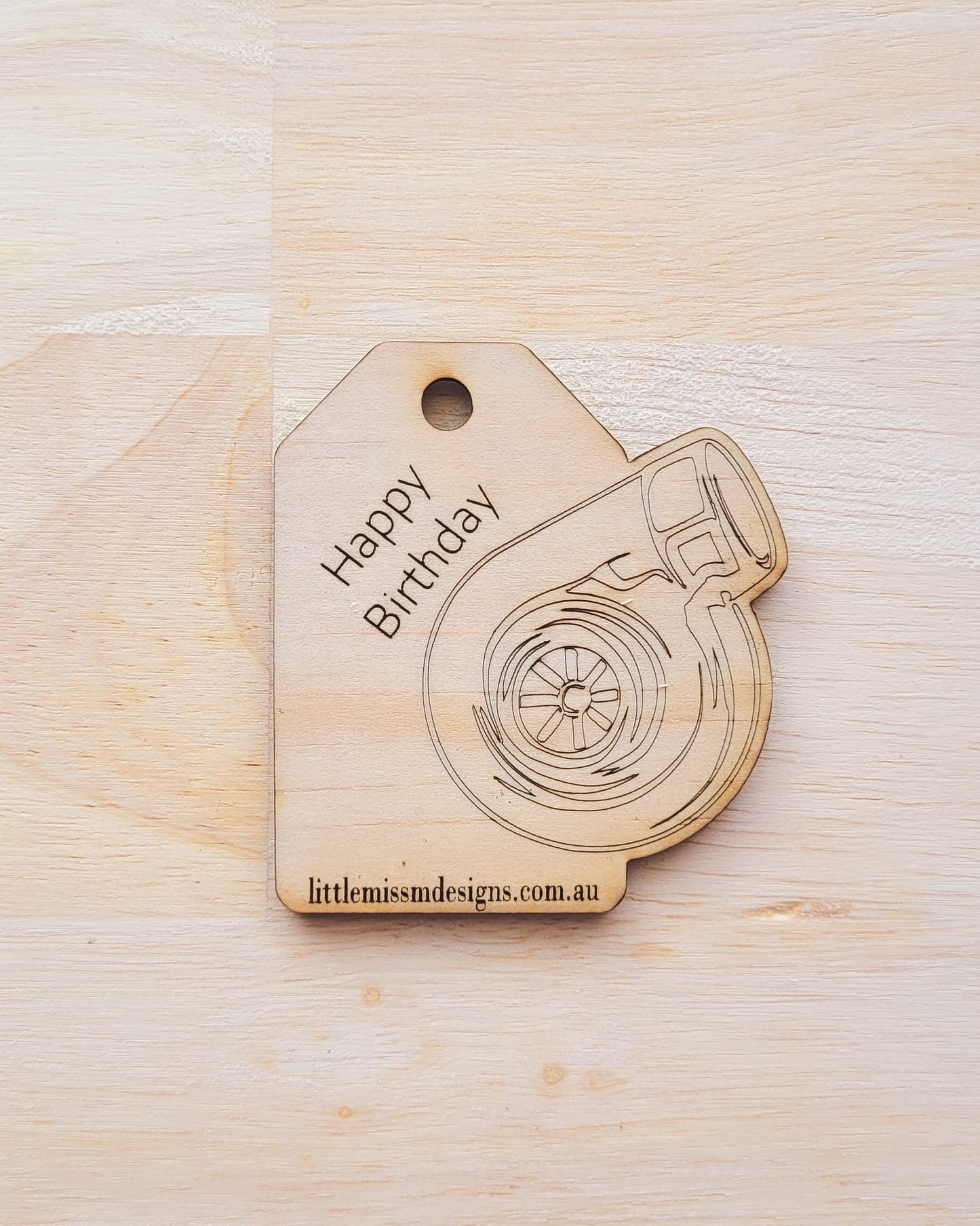 Mixed Pack of 6 Happy Birthday Reusable Gift Tags His