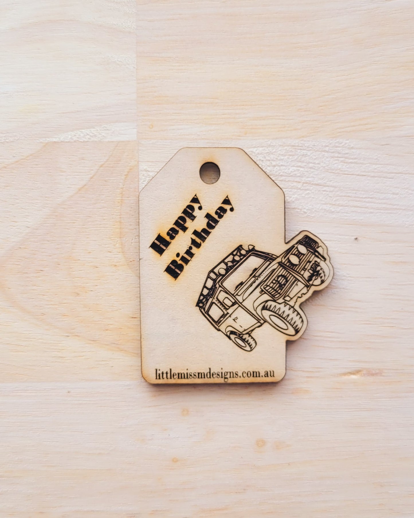 Mixed Pack of 6 Happy Birthday Reusable Gift Tags His