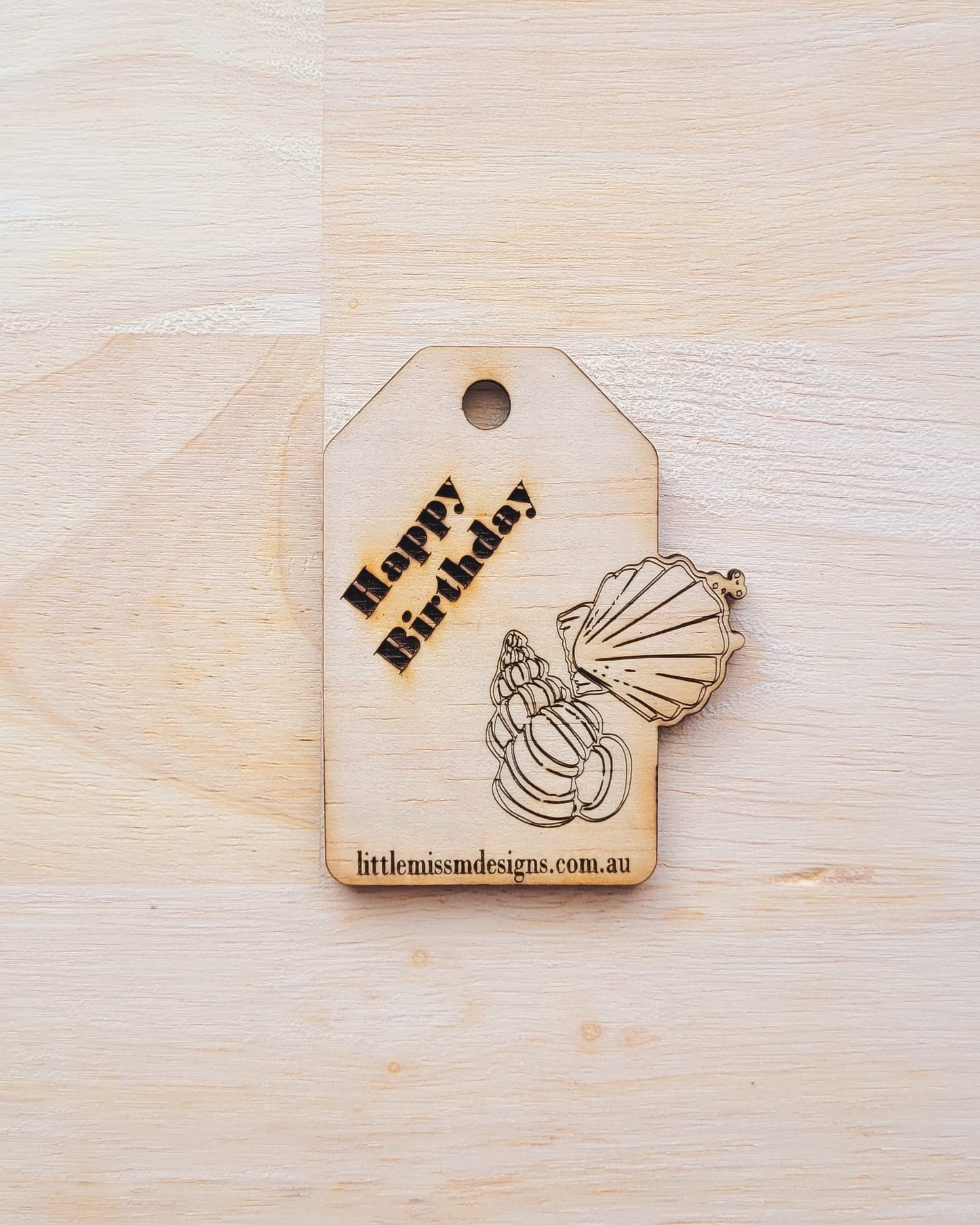 Mixed Pack of 6 Happy Birthday Reusable Gift Tags Hers