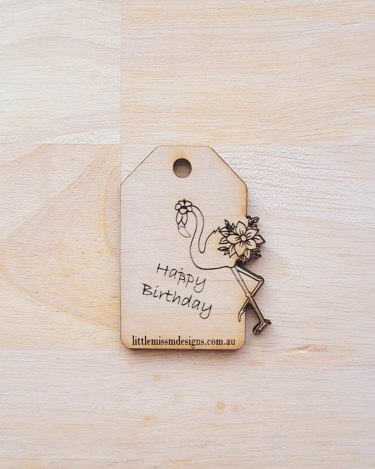 Mixed Pack of 6 Happy Birthday Reusable Gift Tags Hers