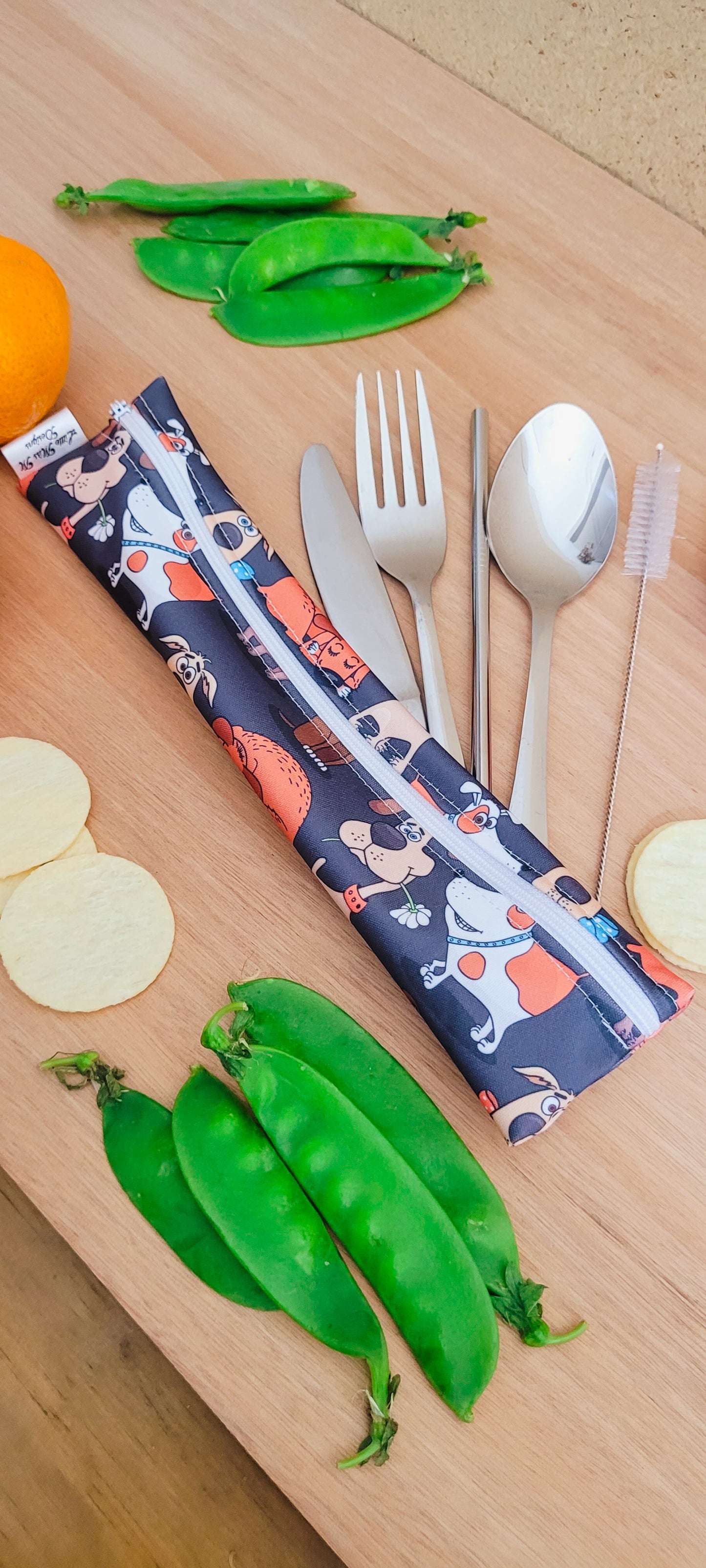 Dogs Cutlery Pouch