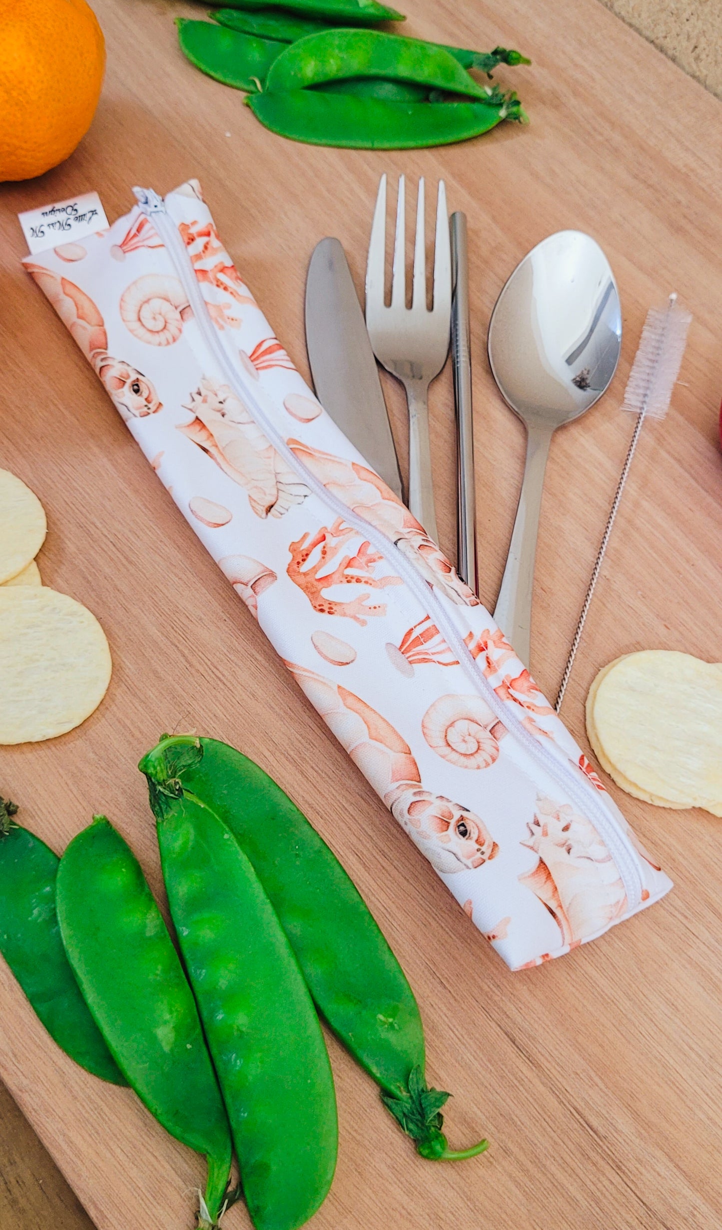 Timmy Turtle Cutlery Pouch