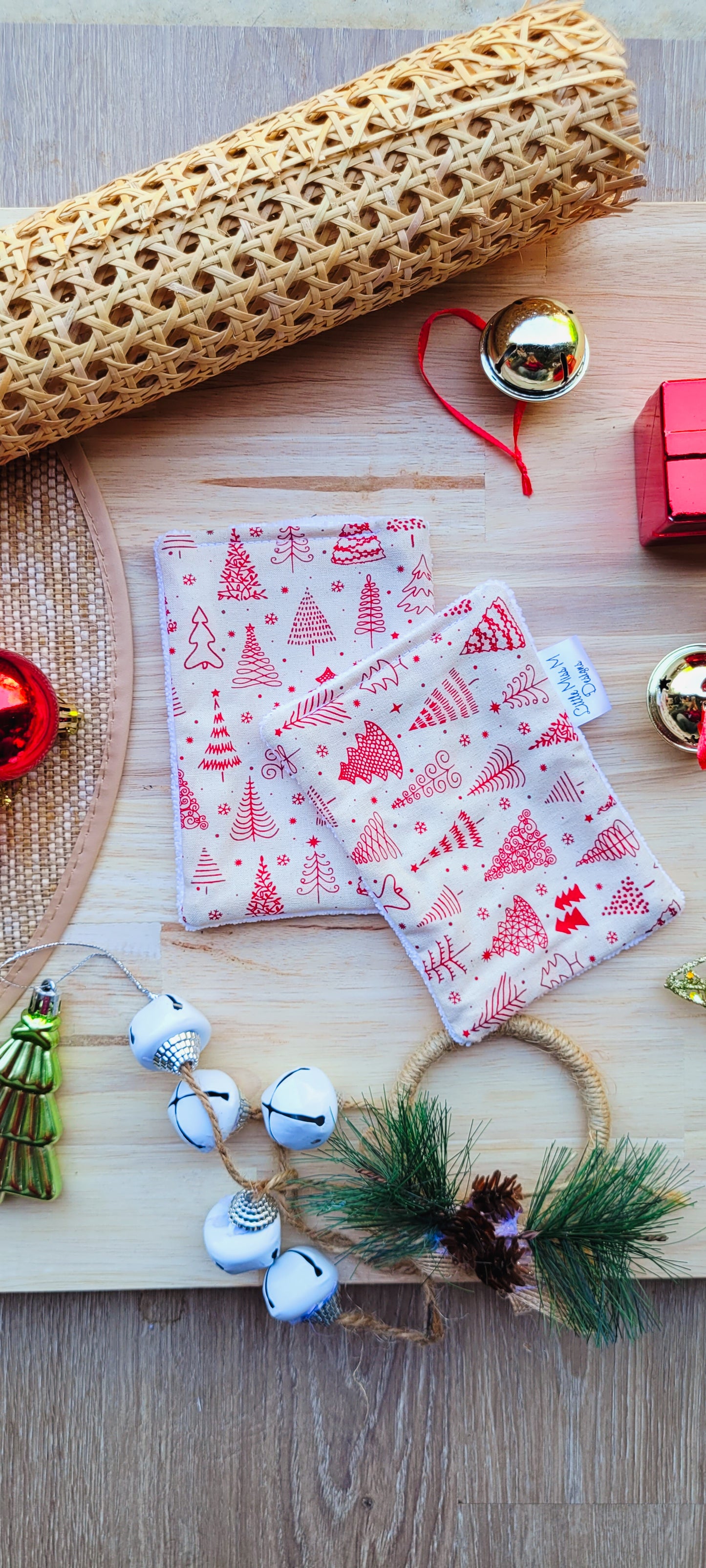 Trees Christmas Makeup wipes