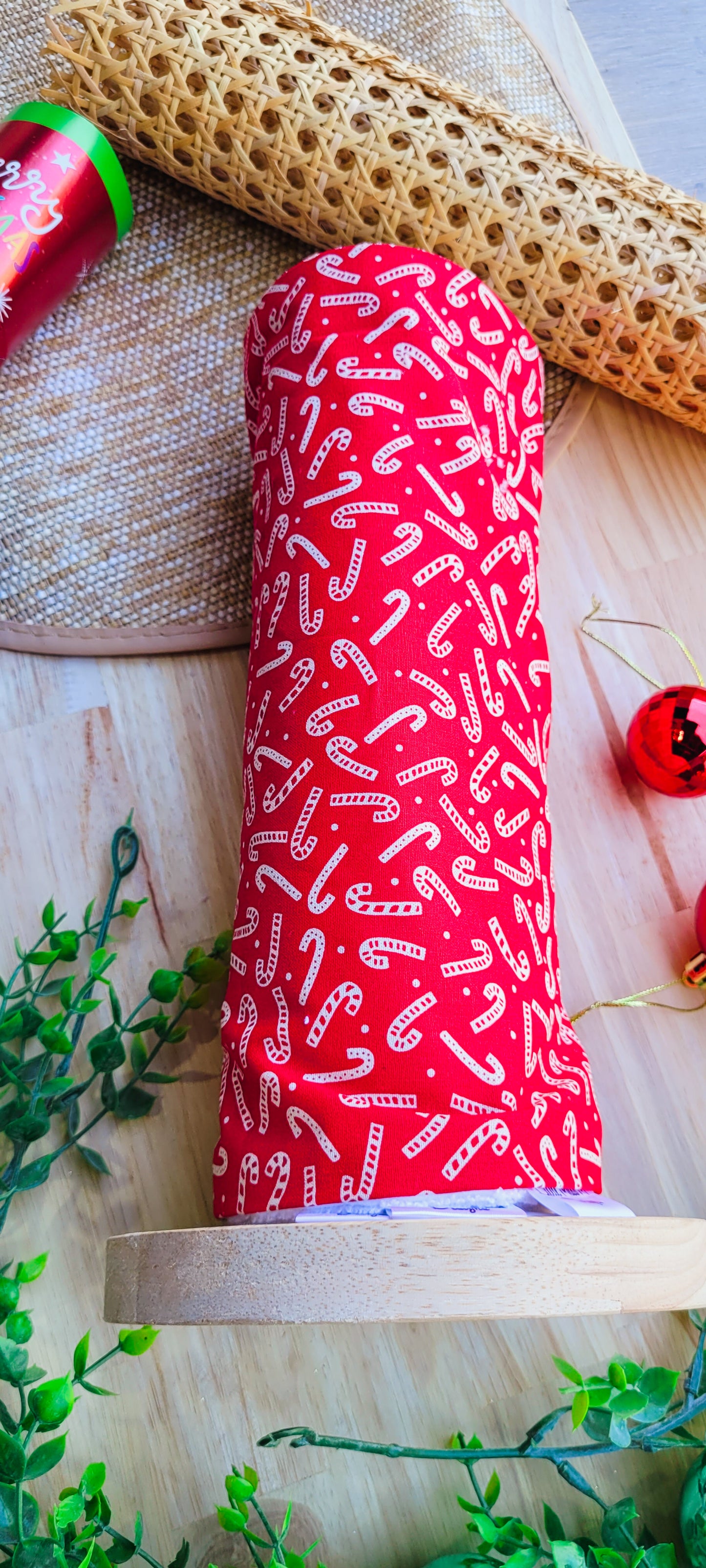 Candy Canes Christmas Unpaper Towel