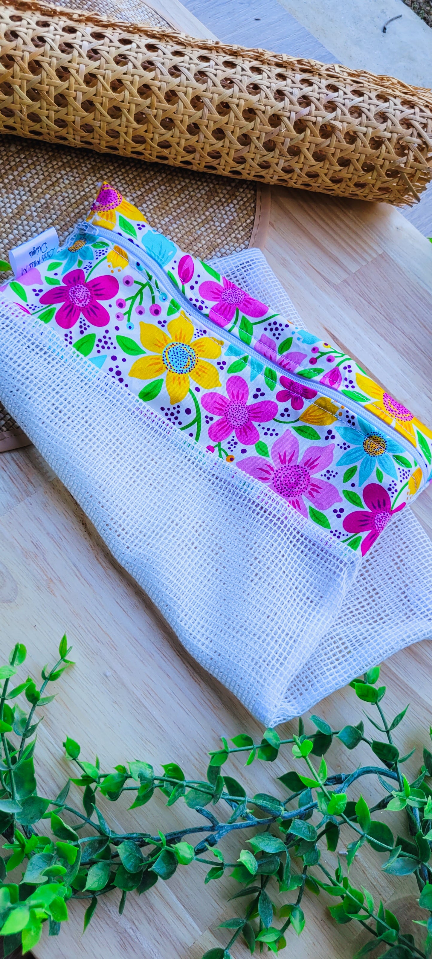 Pretty in Pink Produce Bag / Wash Bag