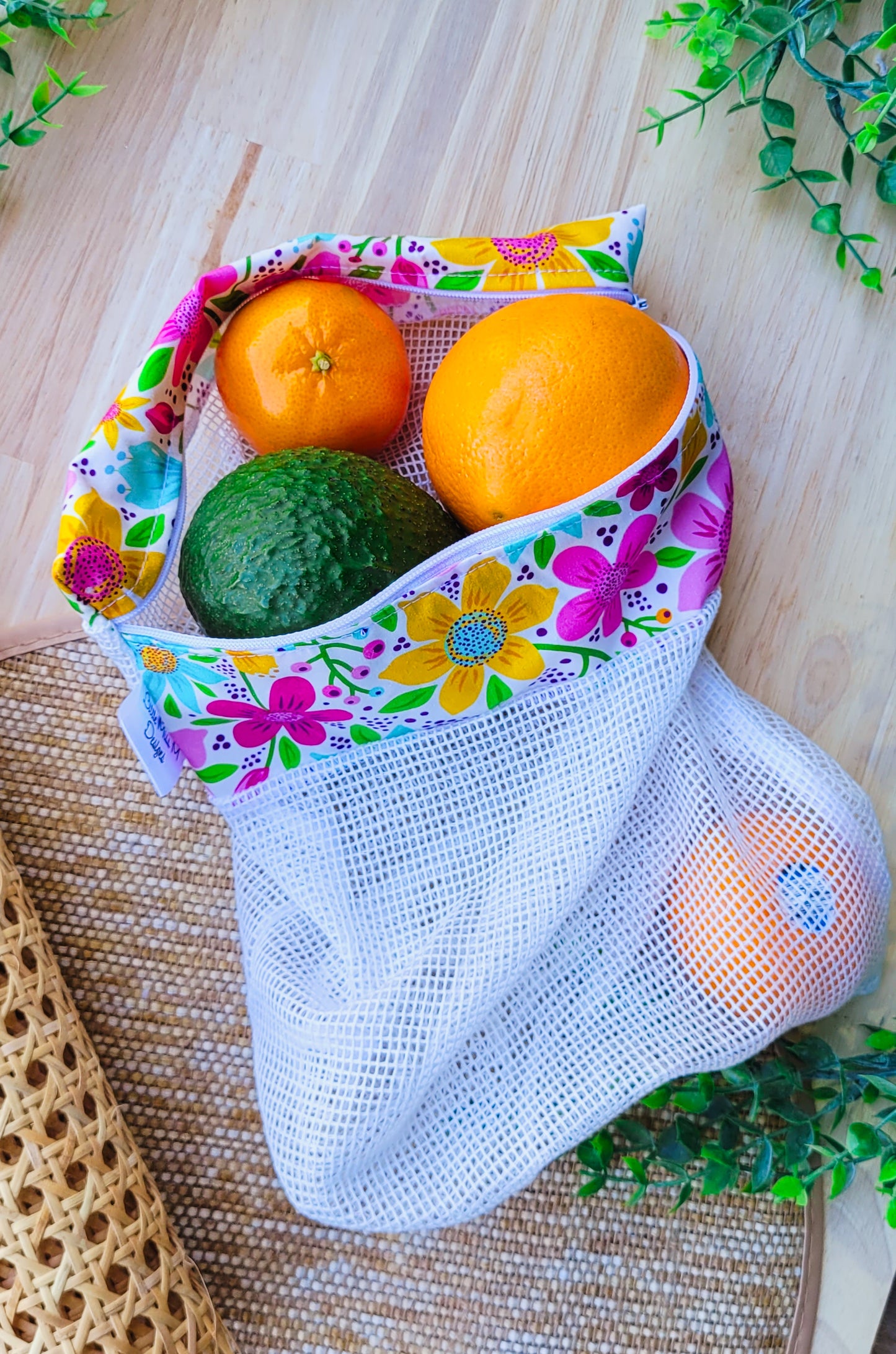 Pretty in Pink Produce Bag / Wash Bag