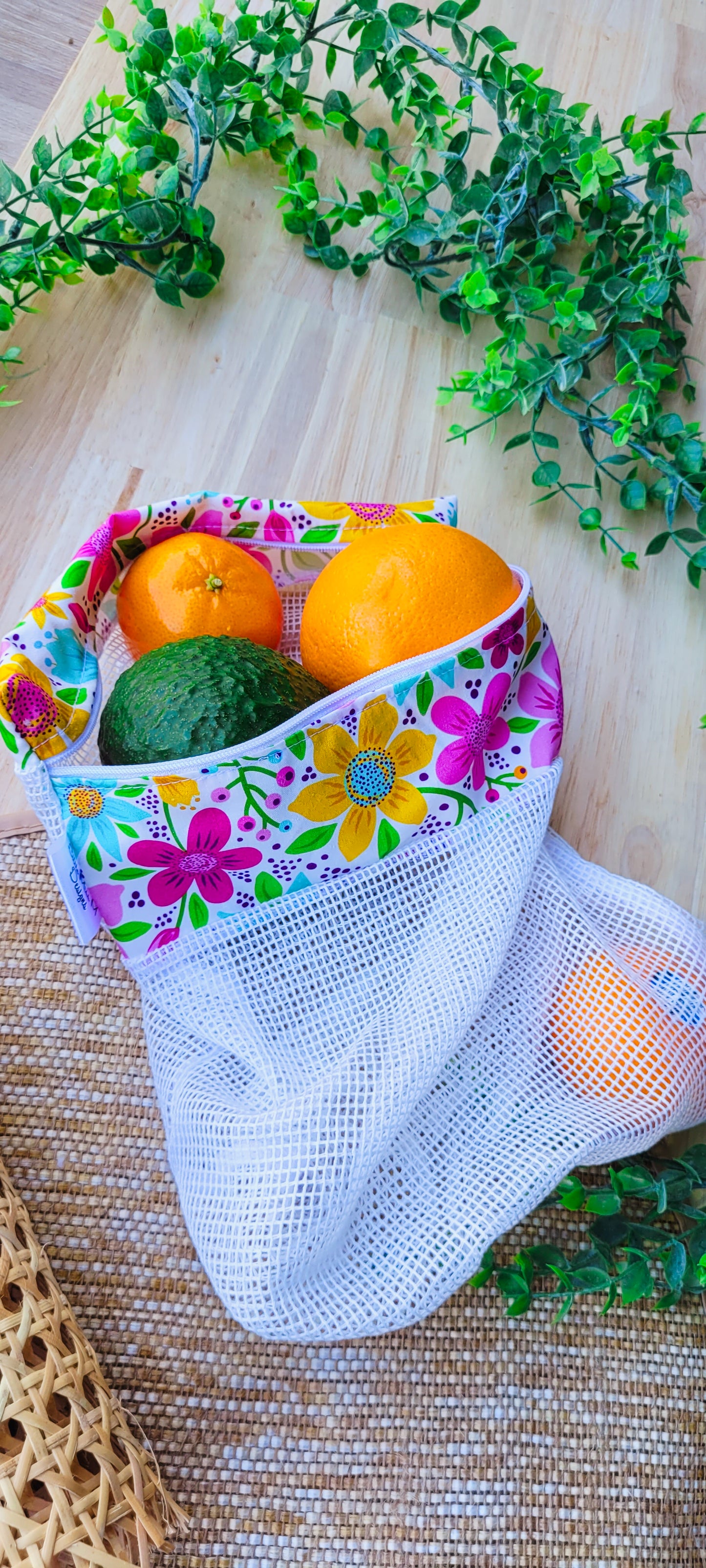 Pretty in Pink Produce Bag / Wash Bag