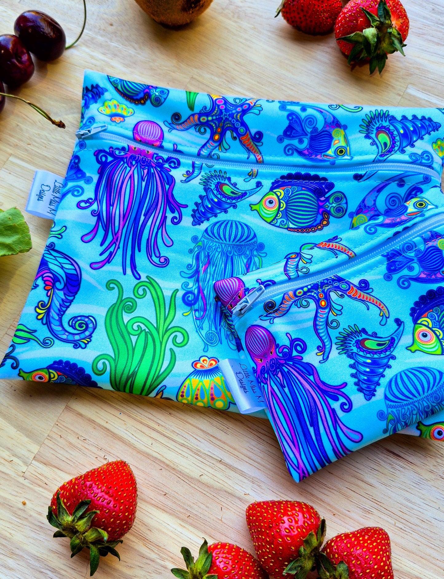 Under the Sea Snack Bags & Swim / Wet Bags NEW