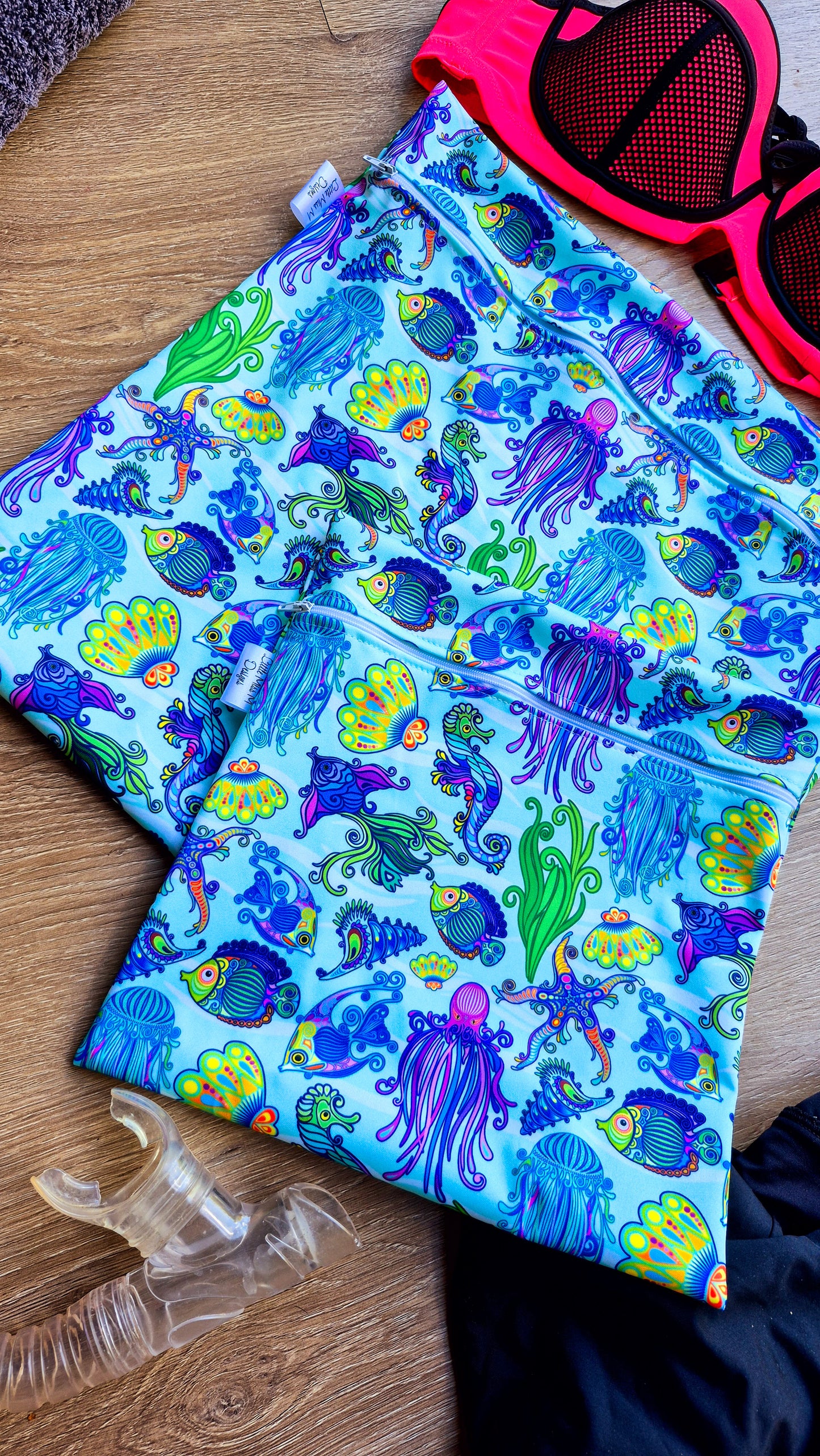 Under the Sea Snack Bags & Swim / Wet Bags NEW