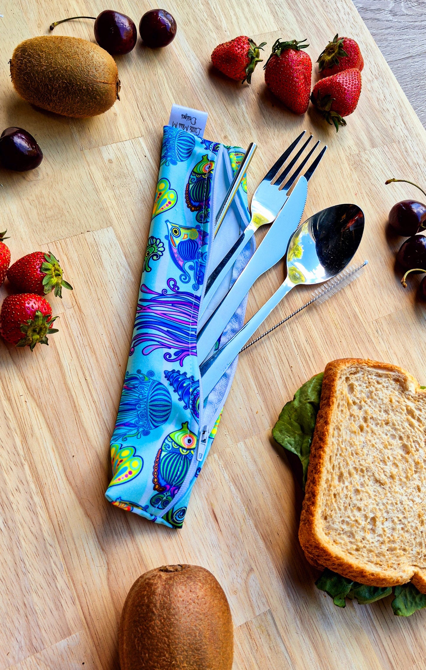 Under the Sea Cutlery Pouch NEW