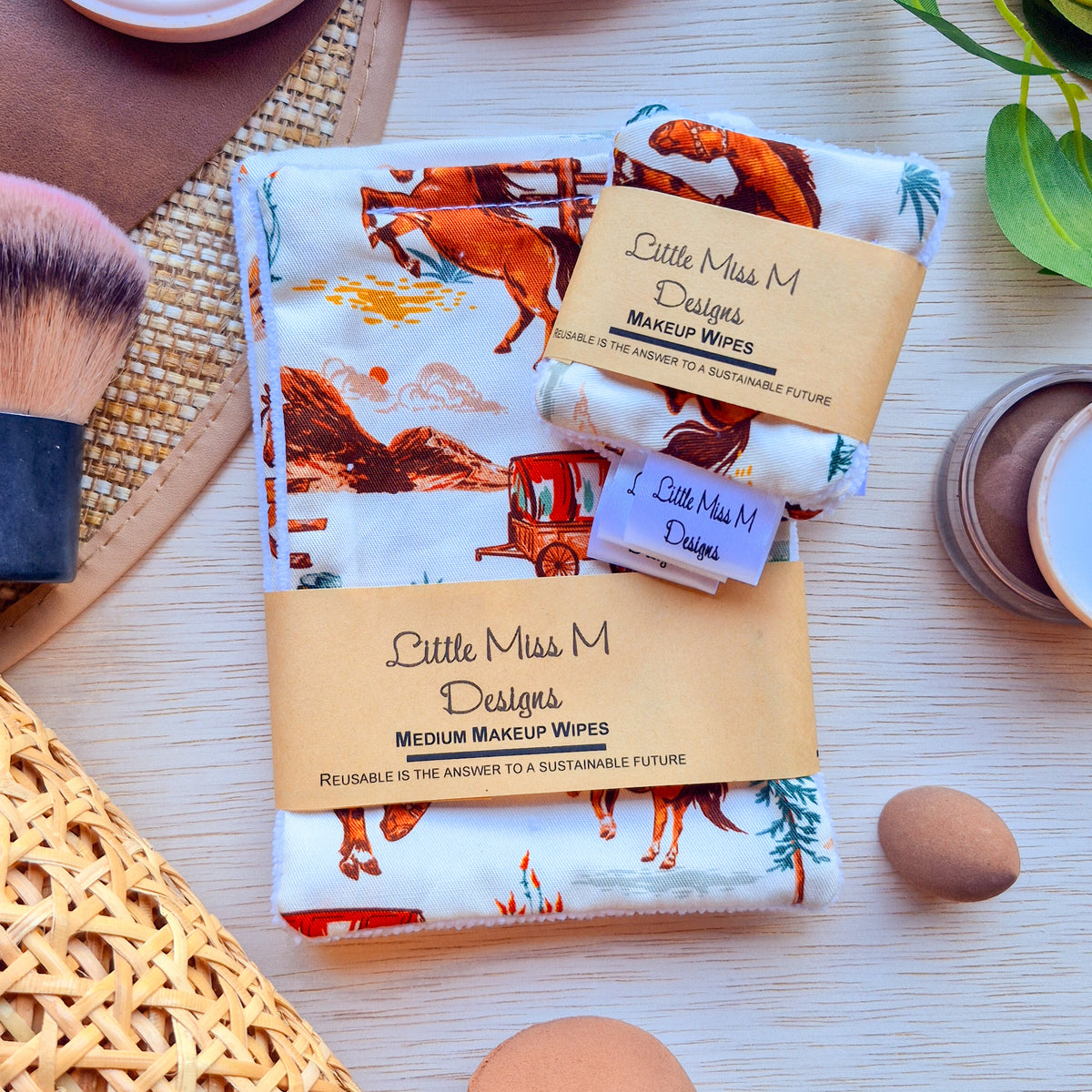 Horses Makeup Wipes