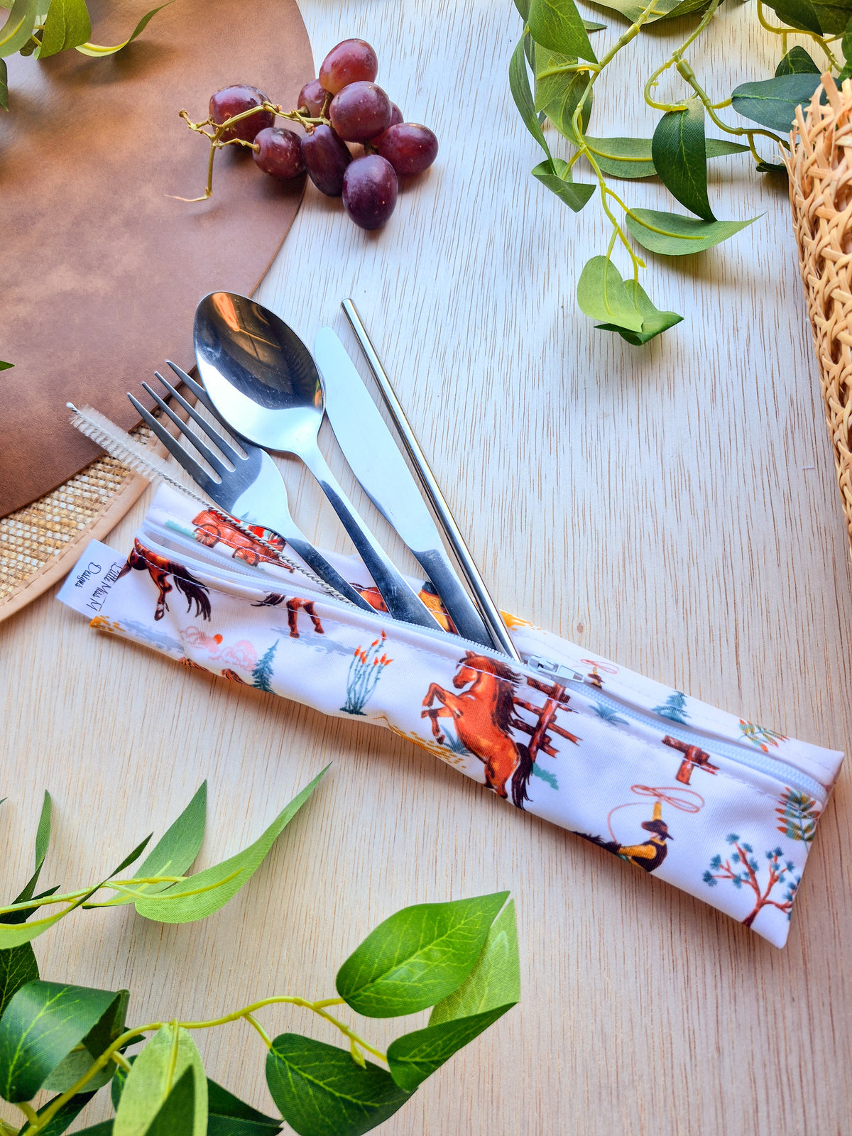 Horses Cutlery Pouch NEW
