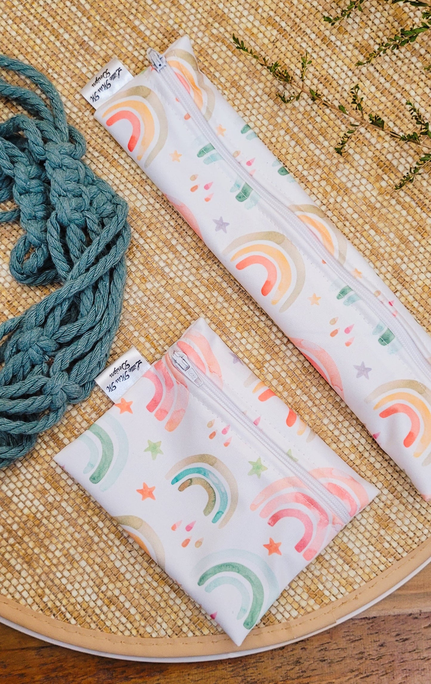 Rainbows Travel Soap & Toothbrush Pouch