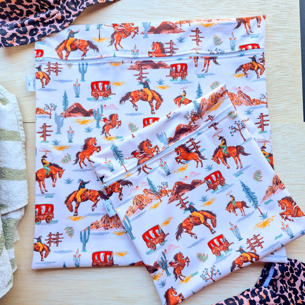 Horses Snack Bags & Swim / Wet Bags NEW