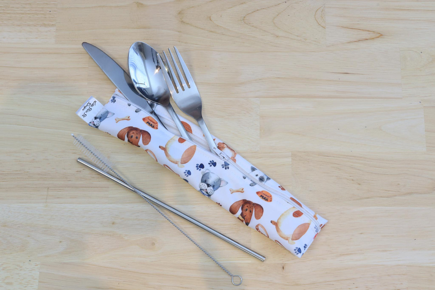 Max The Dog Cutlery Pouch
