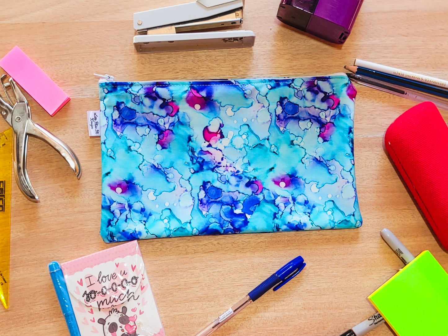 Blue Ocean Pencil Case