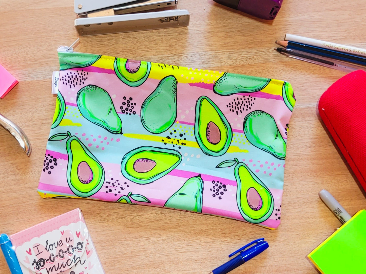 Avocado Pencil Case