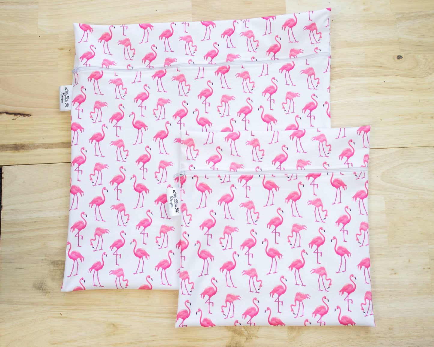 Flamingos Snack / Wet Bag